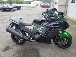 Salvage motorcycles for sale at Exeter, RI auction: 2019 Kawasaki ZX1400 J