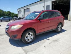 Salvage cars for sale at Gaston, SC auction: 2012 Hyundai Santa FE GLS