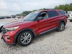 Salvage cars for sale at Houston, TX auction: 2020 Ford Explorer XLT