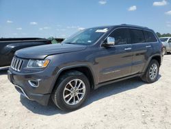 Salvage cars for sale at Houston, TX auction: 2015 Jeep Grand Cherokee Limited