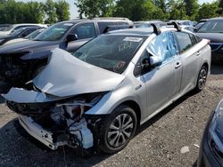 Toyota Prius salvage cars for sale: 2021 Toyota Prius Prime LE