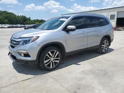 Honda salvage cars for sale: 2017 Honda Pilot Touring