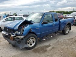 Salvage cars for sale from Copart Indianapolis, IN: 2001 Ford Ranger Super Cab