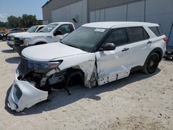 Salvage cars for sale at Apopka, FL auction: 2023 Ford Explorer Police Interceptor