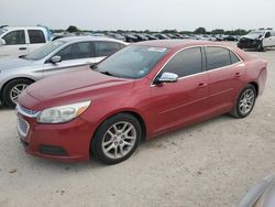 Salvage cars for sale at San Antonio, TX auction: 2014 Chevrolet Malibu 1LT