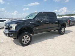 Carros dañados por inundaciones a la venta en subasta: 2016 Ford F150 Supercrew