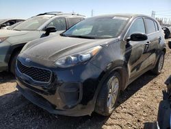 Salvage cars for sale at Phoenix, AZ auction: 2018 KIA Sportage LX