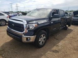Salvage cars for sale at Elgin, IL auction: 2019 Toyota Tundra Crewmax SR5