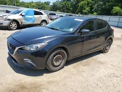 Salvage cars for sale at Shreveport, LA auction: 2016 Mazda 3 Sport