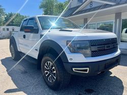 Vehiculos salvage en venta de Copart North Billerica, MA: 2013 Ford F150 SVT Raptor