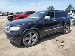 Jeep Grand Cherokee Overland salvage cars for sale: 2012 Jeep Grand Cherokee Overland