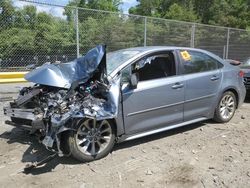 Toyota salvage cars for sale: 2020 Toyota Corolla LE