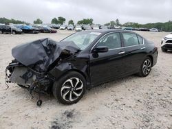 Salvage cars for sale at West Warren, MA auction: 2016 Honda Accord EXL