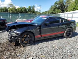 Salvage cars for sale at Riverview, FL auction: 2013 Ford Mustang Shelby GT500