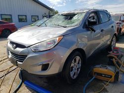 Salvage cars for sale at Pekin, IL auction: 2011 Hyundai Tucson GL