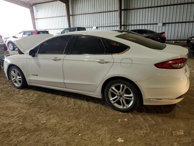 2018 Ford Fusion S Hybrid