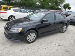 Carros salvage a la venta en subasta: 2016 Volkswagen Jetta S