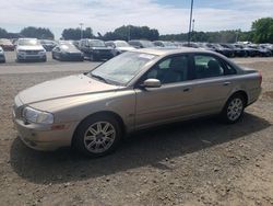 Salvage cars for sale at East Granby, CT auction: 2005 Volvo S80 2.5T