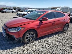 Salvage cars for sale at Reno, NV auction: 2017 Hyundai Elantra SE