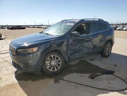 Jeep salvage cars for sale: 2020 Jeep Cherokee Latitude Plus