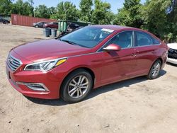 Salvage cars for sale at Baltimore, MD auction: 2015 Hyundai Sonata SE