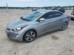 Salvage cars for sale from Copart Houston, TX: 2015 Hyundai Elantra SE