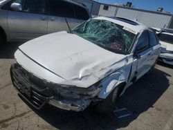 Salvage cars for sale at Vallejo, CA auction: 2018 Honda Accord EX