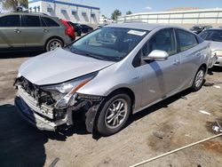 Salvage cars for sale at Albuquerque, NM auction: 2016 Toyota Prius