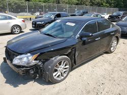 Salvage cars for sale at Waldorf, MD auction: 2012 Nissan Maxima S