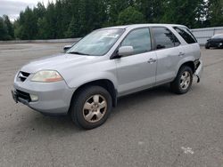 Acura salvage cars for sale: 2003 Acura MDX