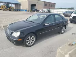 Mercedes-Benz c 280 4matic salvage cars for sale: 2007 Mercedes-Benz C 280 4matic