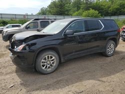 Chevrolet salvage cars for sale: 2019 Chevrolet Traverse LS