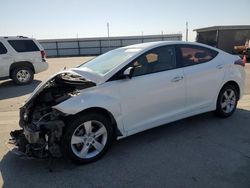 Salvage cars for sale at Fresno, CA auction: 2013 Hyundai Elantra GLS