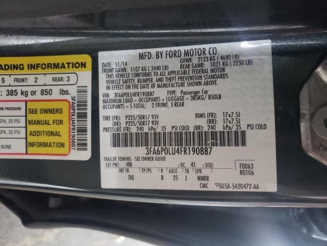 2015 Ford Fusion SE Hybrid