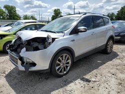 Vehiculos salvage en venta de Copart Lansing, MI: 2015 Ford Escape SE