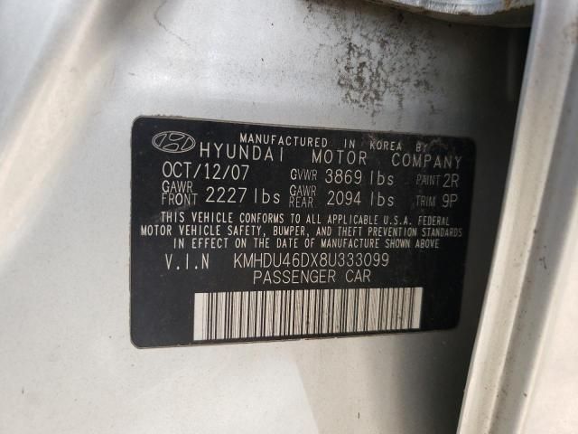 2008 Hyundai Elantra GLS