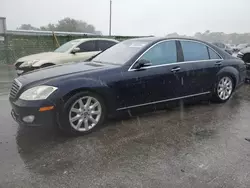 Salvage cars for sale at Orlando, FL auction: 2008 Mercedes-Benz S 550 4matic