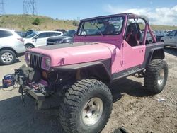 Salvage cars for sale at Littleton, CO auction: 1991 Jeep Wrangler / YJ Islander