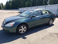 Salvage cars for sale at Arlington, WA auction: 2003 Honda Accord EX