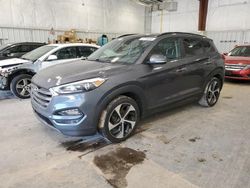 Salvage cars for sale from Copart Milwaukee, WI: 2016 Hyundai Tucson Limited