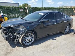 Salvage cars for sale from Copart Orlando, FL: 2010 Nissan Maxima S
