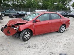 Salvage cars for sale at Cicero, IN auction: 2011 Toyota Corolla Base