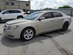 Salvage cars for sale at Wilmer, TX auction: 2009 Chevrolet Malibu 1LT