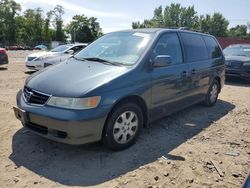 Salvage cars for sale at Baltimore, MD auction: 2003 Honda Odyssey EX