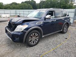 Salvage cars for sale at Augusta, GA auction: 2017 Nissan Armada SV