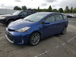 Salvage cars for sale at Portland, OR auction: 2016 Toyota Prius V