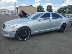 Salvage cars for sale at Moraine, OH auction: 2007 Mercedes-Benz S 550