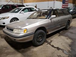 Salvage cars for sale at Anchorage, AK auction: 1991 Subaru Legacy LS Special