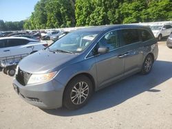 Salvage cars for sale at Glassboro, NJ auction: 2012 Honda Odyssey EXL