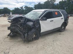 Vehiculos salvage en venta de Copart Ocala, FL: 2019 Ford Explorer Police Interceptor